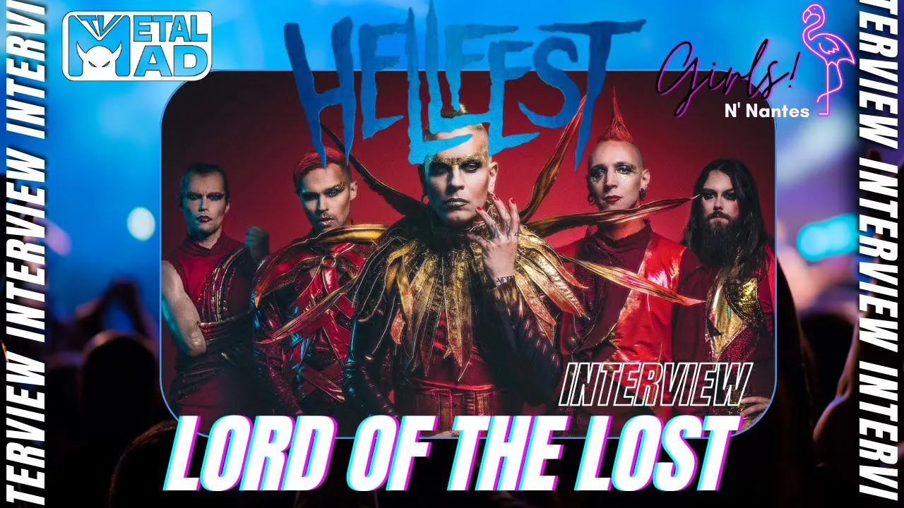 Interview Lord of the Lost au Hellfest 2023 !