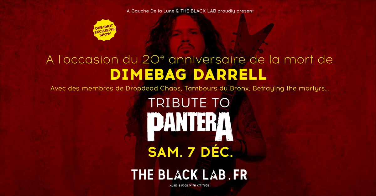 Un show hommage à Dimebag à Wasquehal