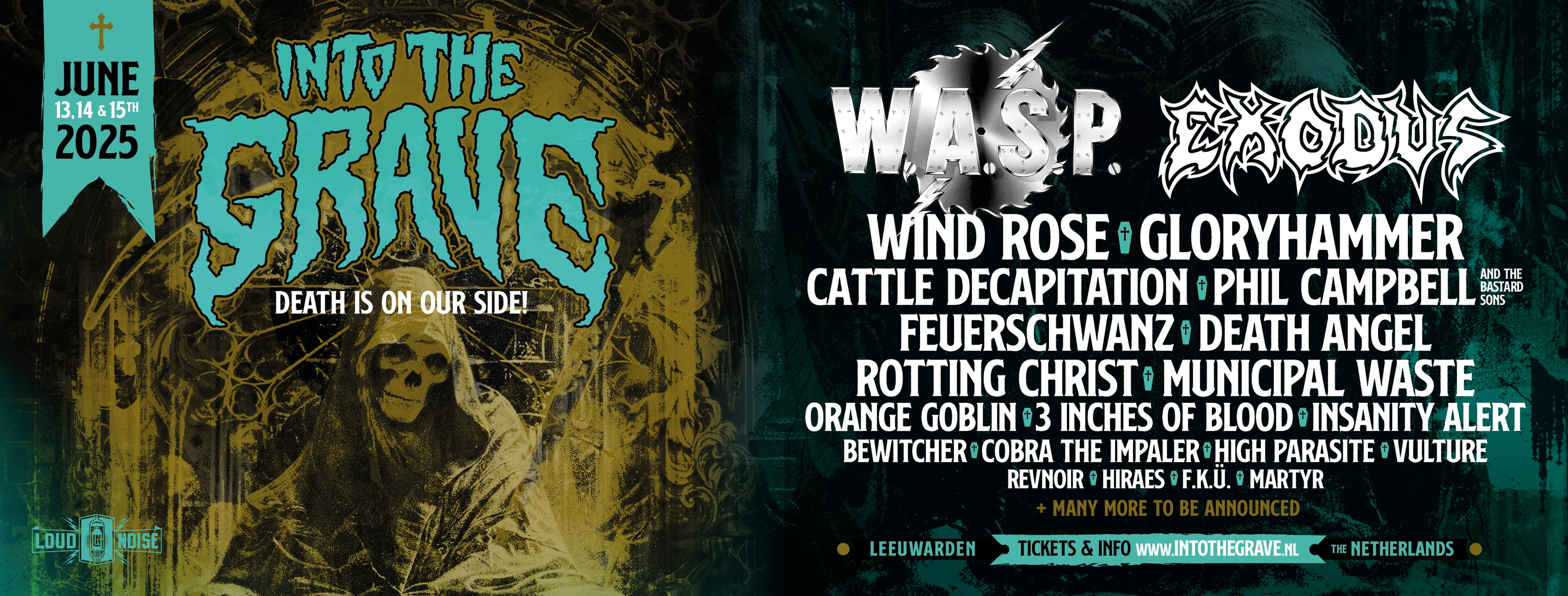 Premiers noms pour Into the Grave Festival