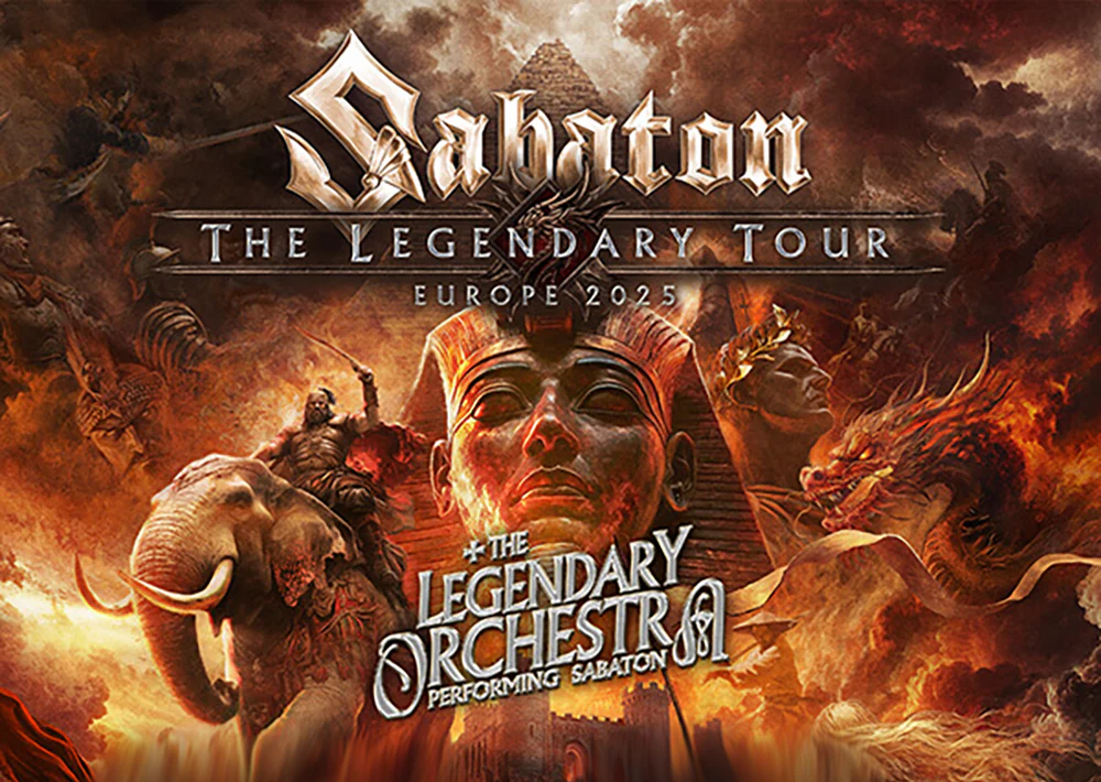 SABATON, le Power Metal accompagné par un Orchestre symphonique bientôt en France!