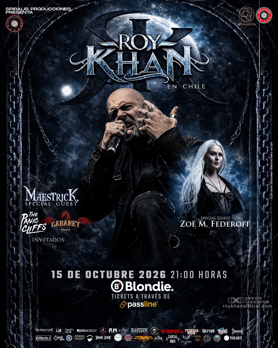Live Report & Témoignage Exclusif : Le retour magistral de Roy Khan au Chili